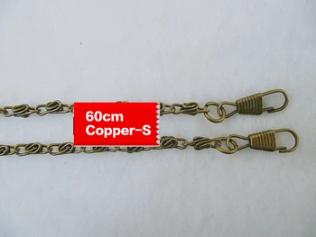10buc/lot 60cm Înlocuire Lanț de Metal Pentru Saci de Umăr Ocupa Crossbody, Geantă de mână Bronz Antic Sac de Curea de Accesorii Hardware