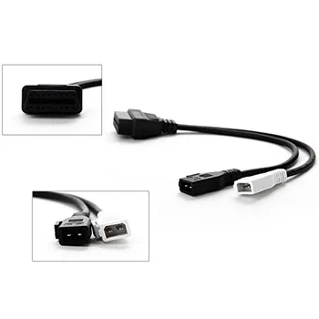 10buc/lot OBD 2 Cabluri Pentru Audi/VW/Seat/Skoda 2x2 2+2 16 Pini OBD 2 Auto-detector de Diagnosticare OBD2-instrument pentru vw audi a3 a4 b5