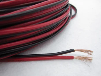 10m 16AWG cabluri Electrice LED cabluri UL2468 IEC 42 RVB 300V cupru Roșu negru cablu extinde fir Pentru Benzi cu LED-uri,PVC cablu izolat