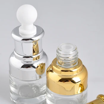 (10Pieces/Lot) 20ML Mini Portabil de Sticla Returnabile Sticla de Parfum Pentru Călător&Gol Cosmetice Recipient Cu Picurator