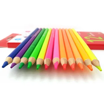 12 Neon Colorate Creion Marker Marker Fluorescent Desen Creion Metalic De Culoare Creioane Pentru Colorat Schiță De Artă