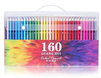 120/136/160 Culori Lemn Creioane Colorate Set Lapis De Cor, Artist Pictura Ulei Creion De Culoare Pentru Școala De Desen Schiță De Artă