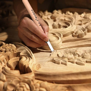 12pcs Gravură în lemn Cuțit Scorper Sculptură în Lemn Instrument pentru prelucrarea Lemnului Hobby Artele Meșteșugărești Crestarea Cutter Graver Bisturiu Multi DIY Pen