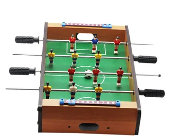 14 Inch de Fotbal Masa de Fotbal Tabla de Joc Jucărie pentru Copii Petrecere de Familie Jocuri din Lemn de Jucarie Portabil de Călătorie Fotbal de Masă Set 34.5*23*7cm