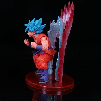 19cm Dragon Ball z Cifrele de Acțiune Dramatică Prezenta Vegeta Super Saiyan Trunchiuri PVC figurina Model Toy Anime Figura Copii
