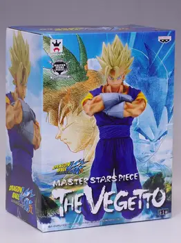 19CM Dragon Ball Z Goku Vegetto figurina PVC cifrele de Colectare de jucării pentru cadou de crăciun brinquedos cu cutie de vânzare cu Amănuntul