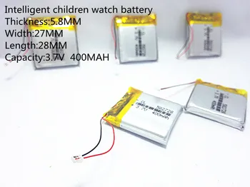 1buc 3.7 V 400mAh baterie Reîncărcabilă li-Polimer Baterie Li-ion Pentru Q50 G700S K92 G36 Y3 Copii ceasuri inteligente mp3 582728 602828