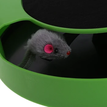 1buc Pisică Jucărie animale de Companie Pisoi Prinde se Deplasează Mouse de Pluș Zgarieturi de Gheare de Îngrijire Mat