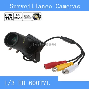 2.8-12mm Obiectiv Manual Mini HD 600TVL 1/3 CMOS de Securitate Video Color CCTV aparat de Fotografiat