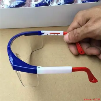 2 BUC de Înaltă Calitate PC Ochi Protector rezistent la Impact ochelari de protecție ochelari de protecție furtună de Praf ciclism praf ochelari protectie a muncii