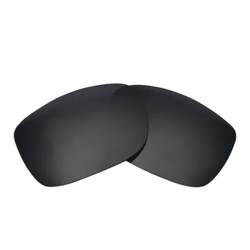 2 Perechi Mryok POLARIZAT Lentile de Înlocuire pentru Oakley Două Față ochelari de Soare Stealth Negru & Verde Smarald