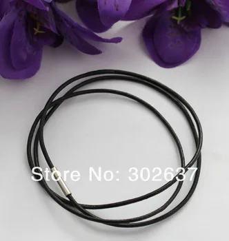 20 BUC 3mm Cablu de Piele Coliere 70cm Maro/Negru Culori TRANSPORT GRATUIT