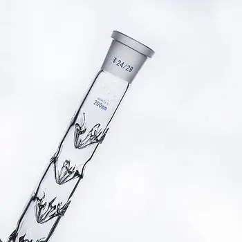200mm Comun 24/29 Sticlă Borosilicată Vigreux Coloană de Distilare Pentru Laboratorul de Chimie