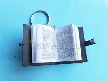 200pcs engleză Evanghelie Creștină de Crăciun cadouri artizanat mini biblia breloc Dumnezeu zi rechizite școlare premii cheie inel de suveniruri
