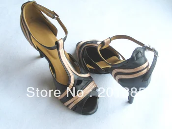 2013 Reducere Negru Din Piele Pantofi De Dans Latino Pantofi De Bal Dans Salsa Pantofi Pantofi De Tango