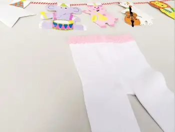 2016 Copilul Mai Noi Princess Dantela Arc Fete Pentru Copii Dresuri Drăguț Moale De Bumbac Pentru Copii Sugari Dans Ciorap De Copil Chilot