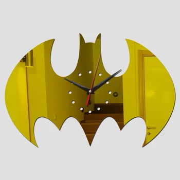 2016 nou acril 3d ceas de perete diy ceasuri reloj de pared moderne autocolante de perete de Cuarț ceas de design decorative de mari dimensiuni Camera de zi