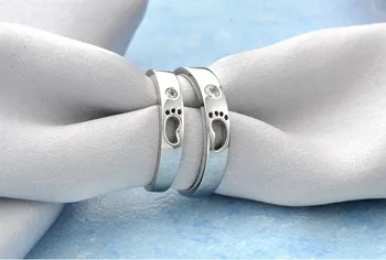 2017 Fierbinte vinde moda Pic Picioarele design placat cu argint 925 doamnelor'finger inele bijuterii en-gros picătură de transport maritim