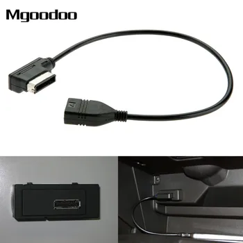 2017 New Media-În AMI MMI MDI AUX La Masina de Muzică Interfață USB Cablu Adaptor Pentru Audi A3 A4 A5 A6 A8 Q5 VW 4F0051510G Auto-Styling