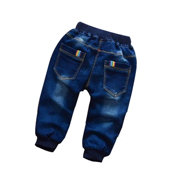 2017 Primavara&toamna pantaloni pentru copii de Înaltă calitate de moda baieti blugi baietel pantaloni 0-3 ani Harem pantaloni Casual pantaloni Copii Spirit