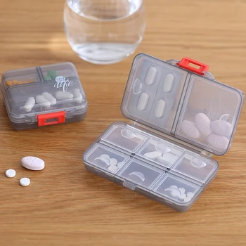 2017 Unul nou săptămâna 7 cazuri portabil medicina caseta mini medicina cutie cutie
