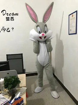 2017 Vinde Ca un Hot Profesionist Iepurașul de Paște Mascota, Costume de Iepure și Bugs Bunny, Adult mascota de vânzare