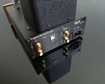 2017 XZ-Audio U202 Home Audio Tub Amplificator pentru Căști/Pre-amplificator de Intrare USB/AUX/RCA DAC Audio Decoder AC110V/220V