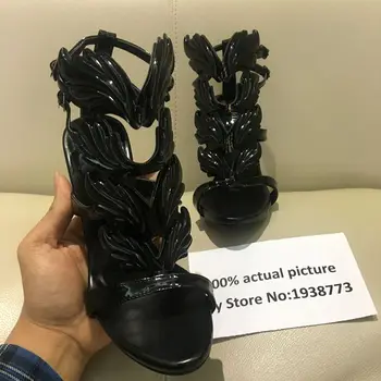 2018 New Sosire Femei Sandale Sandale Foita De Aur Sandale Glezna Curea Sandale Gladiator Pantofi De Vara Pentru Femeie Sandalias Doamnelor Pantofi