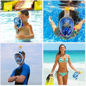 2018 NOU Fata Complet Set Masca de Snorkeling scuba Diving Înot Subacvatic masca de Formare Mergulho tub masca Masca de Snorkeling