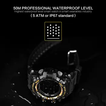2018 NOU Rusia Inteligent Ceas digital Pedometru smartwatch, cum ar fi inteligent brățară bandă rezistent la apa IP67 Sport Pentru ios, Android Telefon