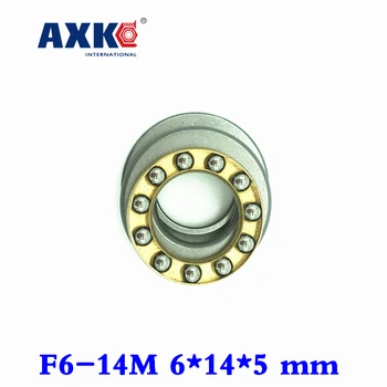 2018 s-au Grabit de Vânzare Directă din Oțel Transport Gratuit--10buc Axial Ball Rulment Axial F6-14m (6mm X 14mm 5mm )Rulmenții axiali