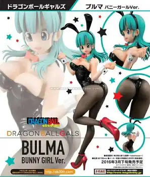 20cm Bulma Fata Bunny Dragon Ball Anime Japonez Cifrele de Acțiune & Jucărie Cifre din Pvc Model de Colectare De Crăciun Cadou de ziua de nastere