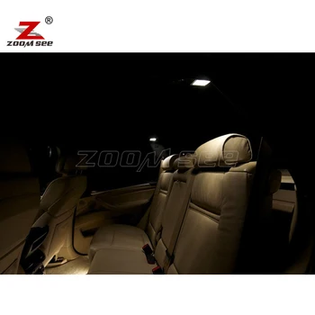 21pc X Eroare Gratuit Lampă cu LED-uri de Interior dome harta acoperiș deasupra capului Kit de Lumina pachet pentru BMW X5 E70 (2007-2013)