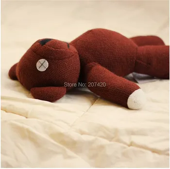23cm Kawaii Mini Veritabil Mr Bean ursulet Moale de Pluș Umplute Păpușă Jucărie Copii Cadou