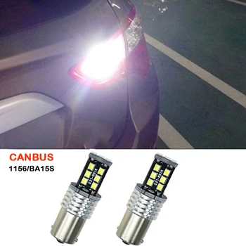 2x 1156 BA15S P21W cu LED Alb de Lumină de Rezervă Canbus Fara Eroare LED-uri Auto de Marșarier Spate lampa spate Bec Pentru Citroen C4 C5 C3 C2 C8
