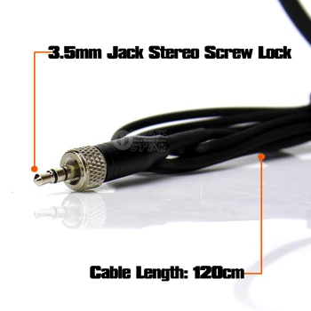 3.5 mm Jack Stereo Șurub de Blocare a Conectorului Cu suport Microfon Microfon cu Căști Pentru Sistem Wireless Bodypack EW 322 112 152 572 312 135 G3