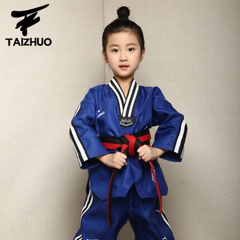 (3 Culori) New sosire copiii serie de Taekwondo haine multicolore copii dobok Taekwondo TKD materiale băieți fete design simplu