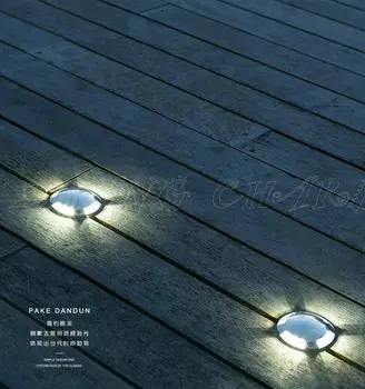 3W în aer liber RGB Îngropat Încastrat Lampa de Podea rezistent la apa IP68 LED Lumina Subteran Peisaj de Iluminat cu Lămpi cu LED-uri