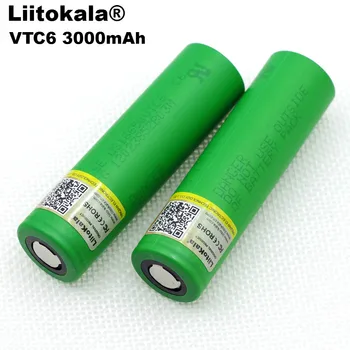 4 buc. Liitakala VTC6 3.7 V 3000 mAh 18650 Baterie Li-Ion de 30A de descărcare de gestiune US18650VTC6 lanterna, bateria tigarii Electronice