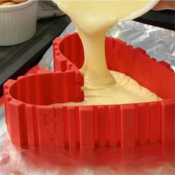 4 Buc/set DIY Tort de Silicon Instrument de Copt Tort Mucegai Creative Formă Variabilă Magic Bakeware Coace Șerpi Mucegai Patiserie Instrumente de Mucegai bolo