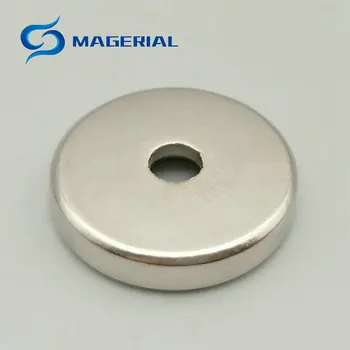 48pcs/lot N42 Neodim Disc cu cap Înecat Magnet OD 20x5 (+/-0.1) mm șurub M4 Neodim magneți Permanenți din pământuri Rare NiCuNi Placat cu