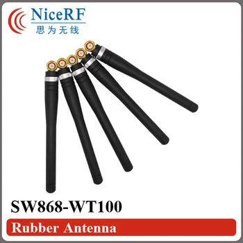 4buc/lot SW868-WT100 868MHz Obține 3.0 dBi Antena Cauciuc cu sex Masculin SMA cap pentru modul wireless