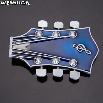 5 Buc MOQ WesBuck Brand de Moda chitara catarama ukulele instrument muzical metal chitara catarame Cinturon Vaqueros