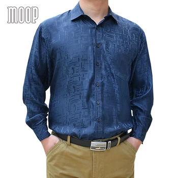 5 Culori naturale cămașă de mătase camasi barbati dragon jacquard combinezon homm camiseta masculina camisa masculina LT380 transport Gratuit