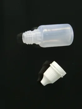 500 de Pc-uri Portabile, Instrumente Utile de Plastic Gol Compresibil sticlutele de Lichid Dropper Proba de 8 ml Translucid