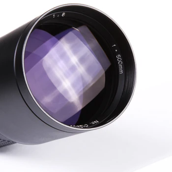 500mm F/8 - F/32 MF Teleobiectiv pentru Canon Nikon Olympus Pentax Sony DSRL