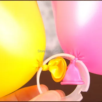 50pcs/lot Nunta balon arc inel butonul de sprijin inel de plastic clip 3.3 cm diametru 3.4 cm inaltime 2.6 cm
