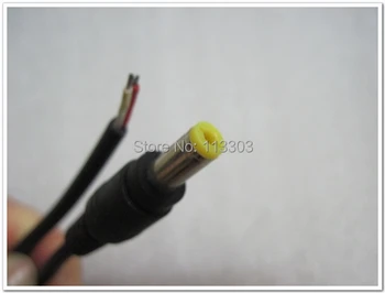 5pcs DC Plug Singur Mascul 5.5*2.1 mm / 5.5x2.1 mm cu Cablu de Alimentare, Lungime Cablu de 29-30cm 3A 4A Sârmă de Cupru de Bază de Înaltă Calitate