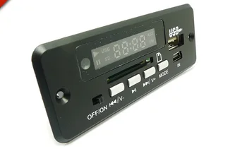 5V-12V Universal MP3 decoder bord radio FM spectacol de dans Pătrat accesorii de conversie audio