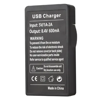 5V USB Incarcator Pentru Canon Înlocuire Baterie Reîncărcabilă Li-ion BP-827 BP-827 BP827 Backup Batteria de încărcare de Încărcare